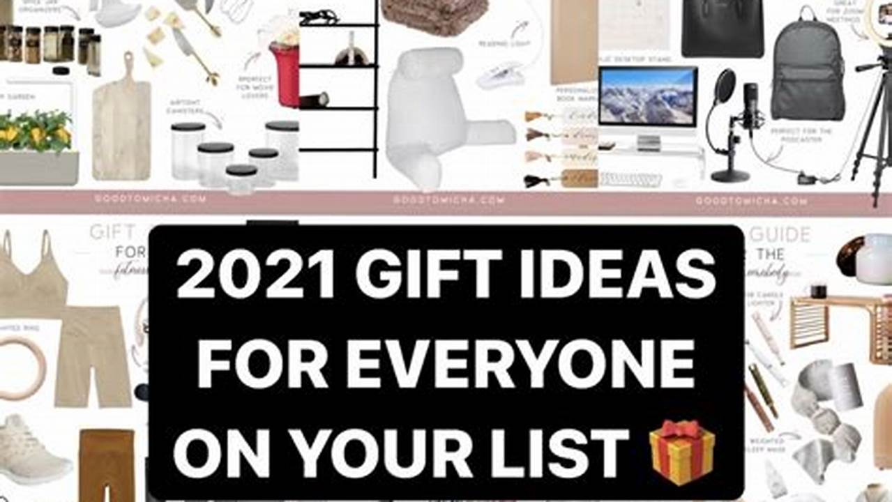 Christmas List Ideas and Christmas Gift Ideas for Everyone